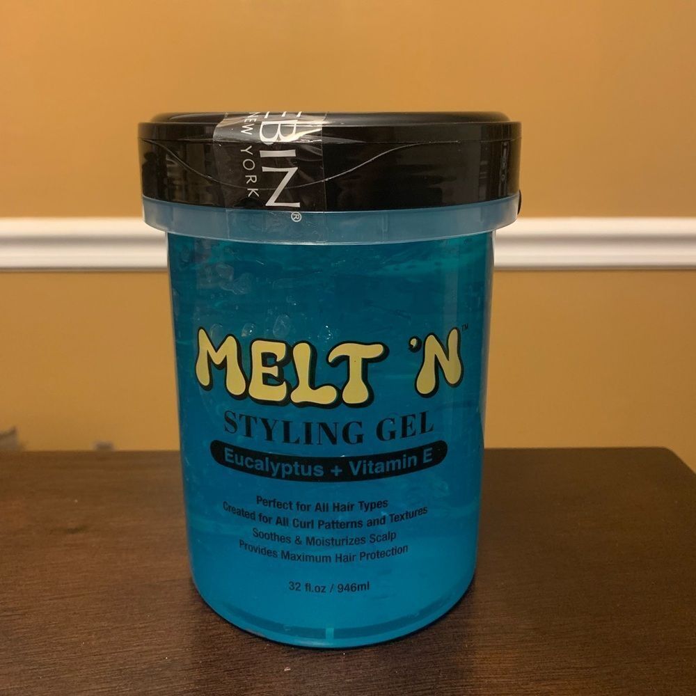 Ebin New York Melt ‘N Blue Styling Gel with Eucalyptus and Vitamin E